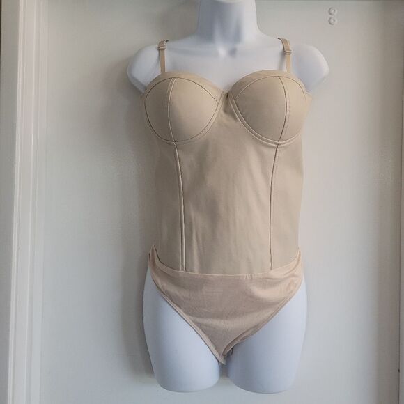 Say what faux leather bodysuit - Picture 1 of 6